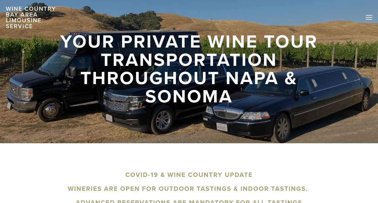 Wine Country Bay Area Limousine Service