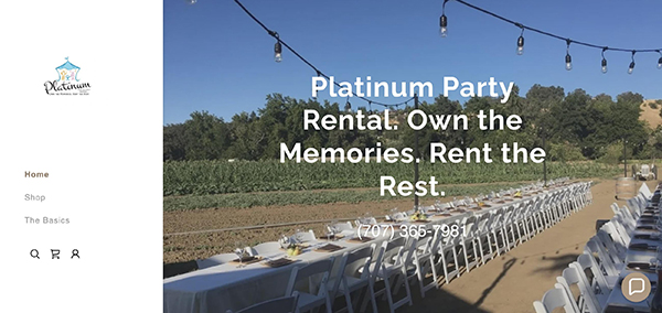 Platinum Party & Event Rentals