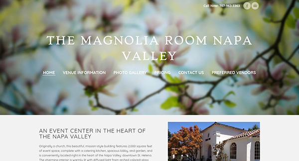 The Magnolia Room: Napa Valley